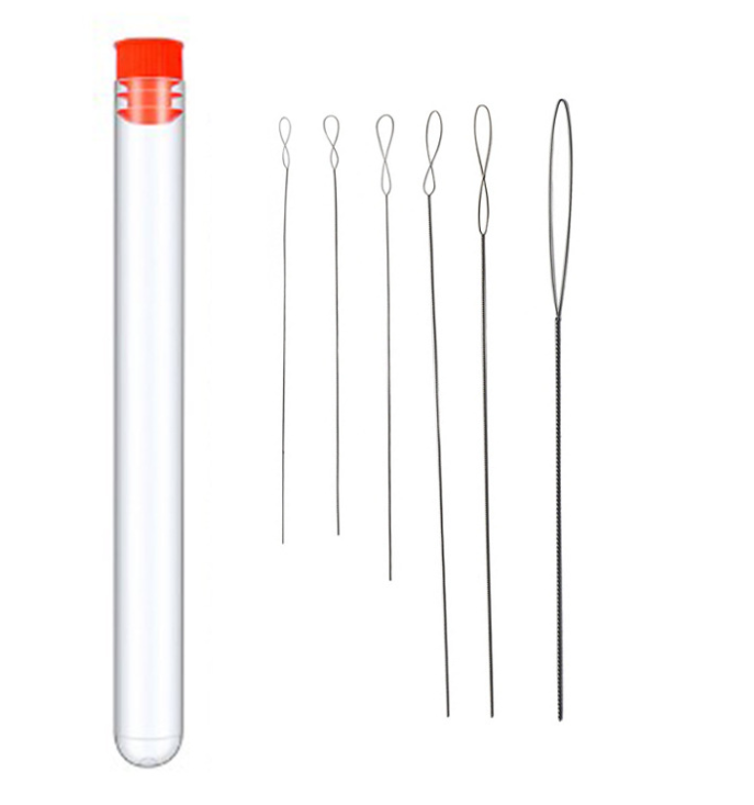 Beading Needle Fine - 6 Stück/Set Oar 0,15-0,7 mm Drehnadel