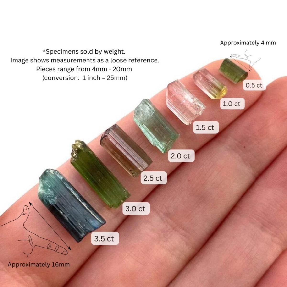 Brasilianische Elbaite-Kristal – Jewelry Making Raw Materials Bewertung und Preis