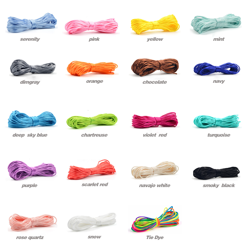 20m/Lot DIY Nylonschnüre 1,5mm – Knotting Cord Silk Bewertung und Preis
