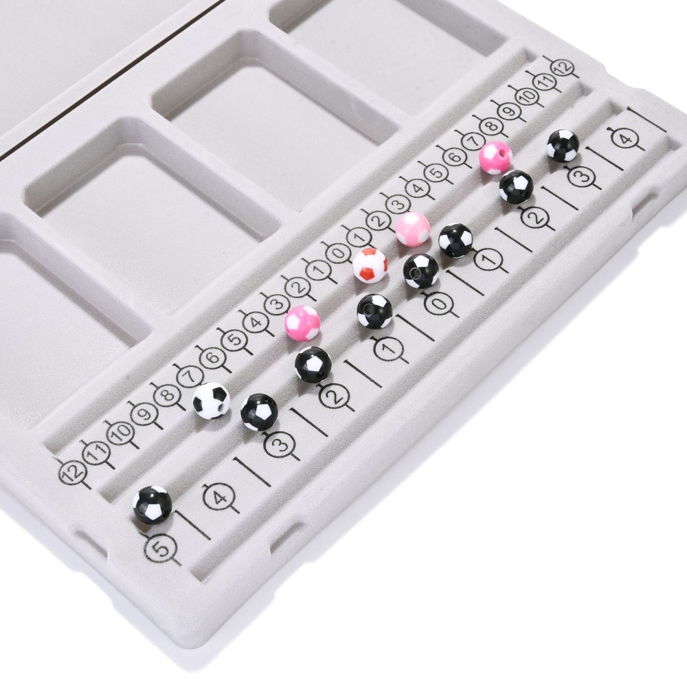 Buntes Flockeda-Perlenbrett fü – Jewelry Making Techniques Bewertung und Preis