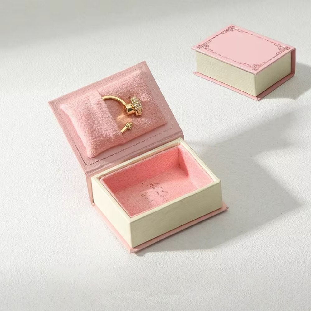 Flip Deckel Buch Form Ring Box – Jewelry Making Journal Bewertung und Preis