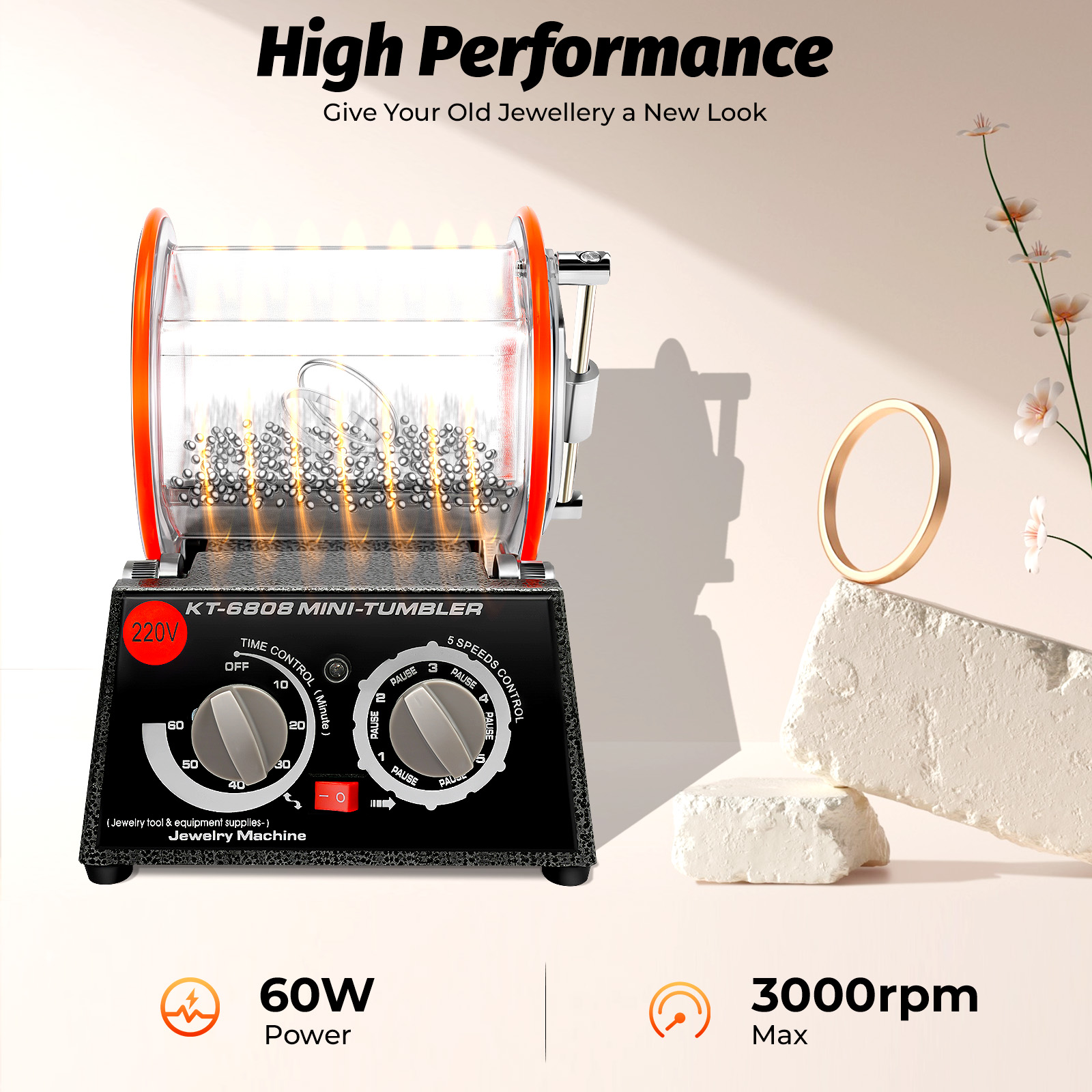 Elektrischer Polierer mit 5 Gä – Jewelry Making Uk Bewertung und Preis