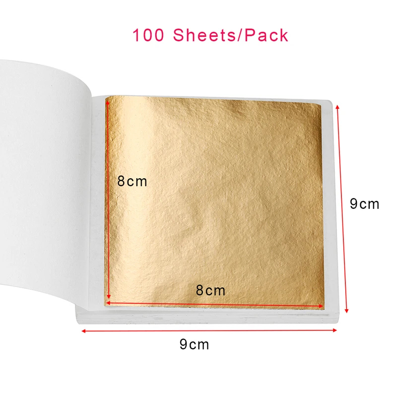 100-200 Blatt Imitations-Goldf – Jewelry Making Techniques Bewertung und Preis