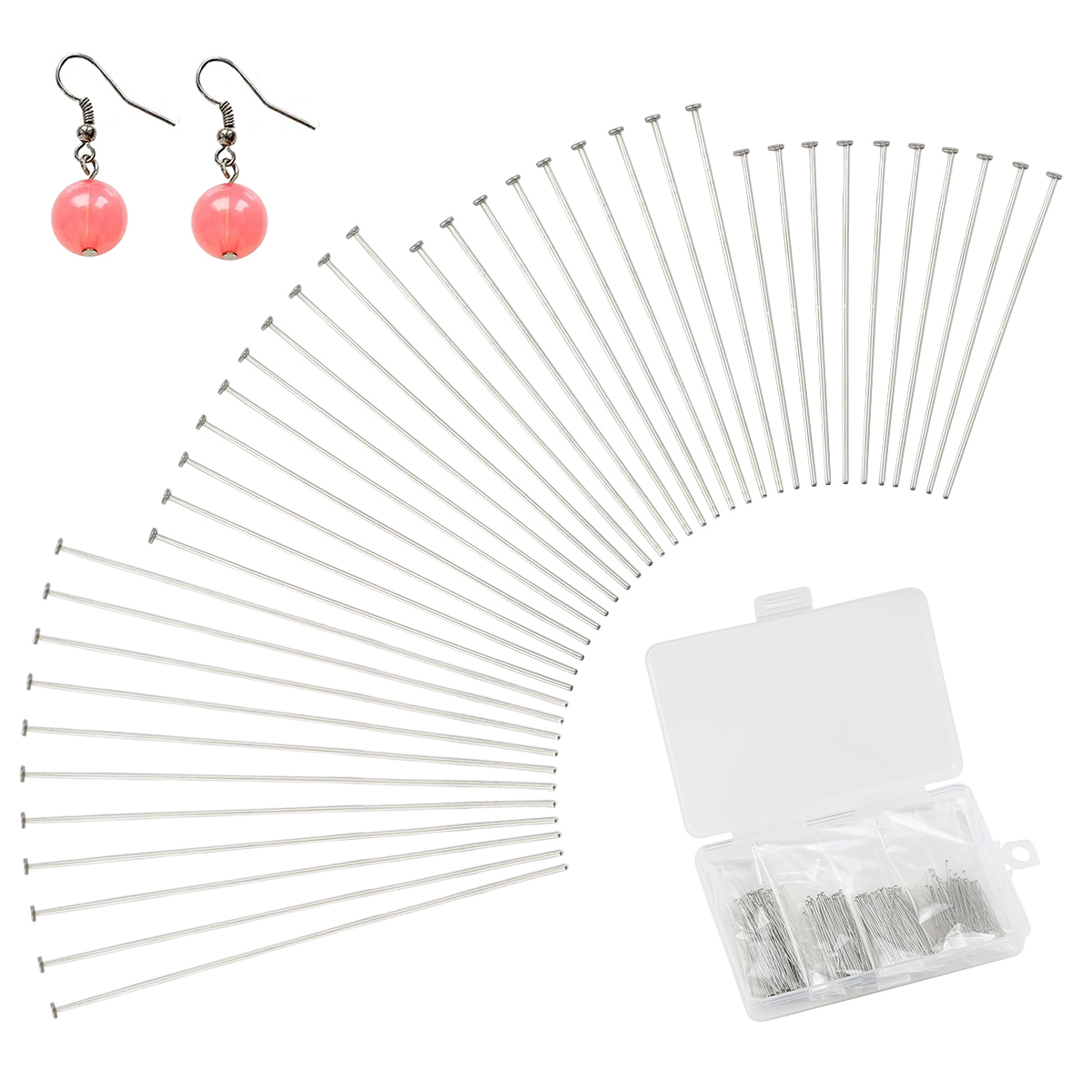 400 teile/schachtel 35-50mm Ed – Beading Needle Fine Bewertung und Preis