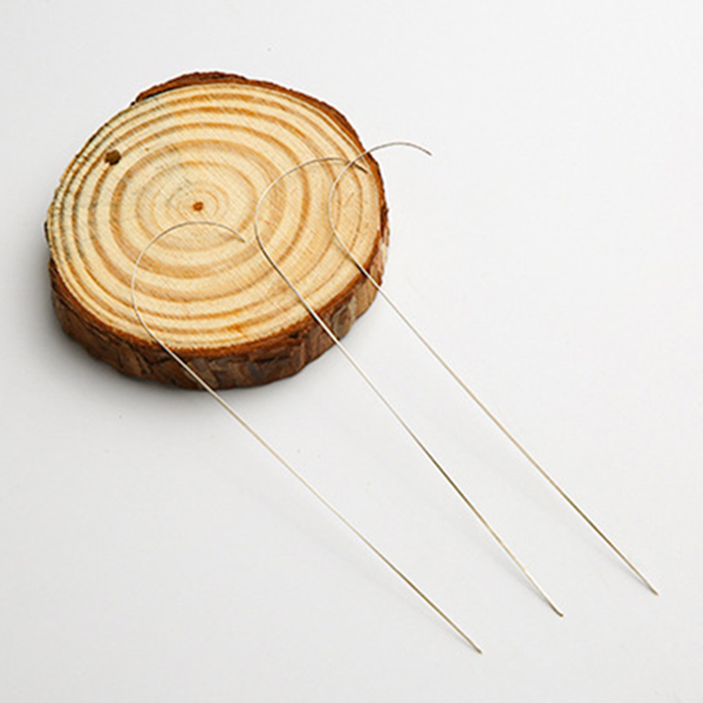 3 stücke Edelstahl Gekrümmte H – Beading Needle Fine Bewertung und Preis