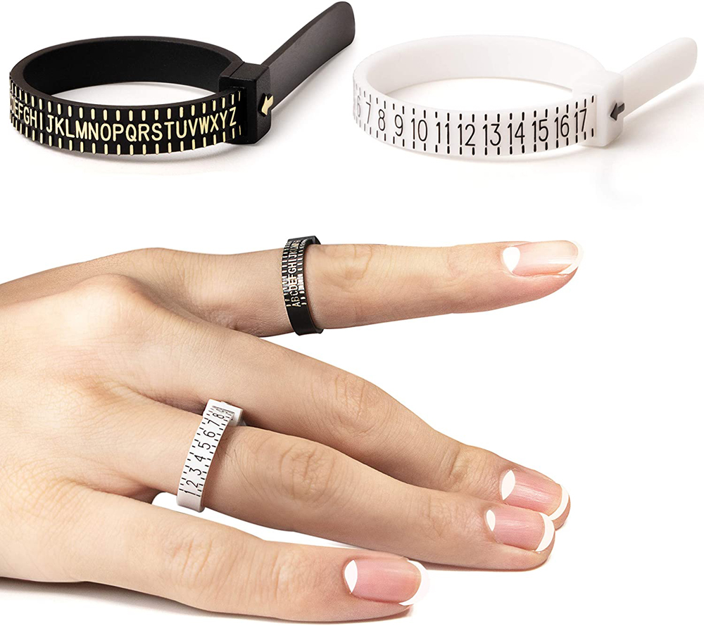 US/UK/EU/HK/JP Ring Sizer Fing – Jewelry Making Uk Bewertung und Preis