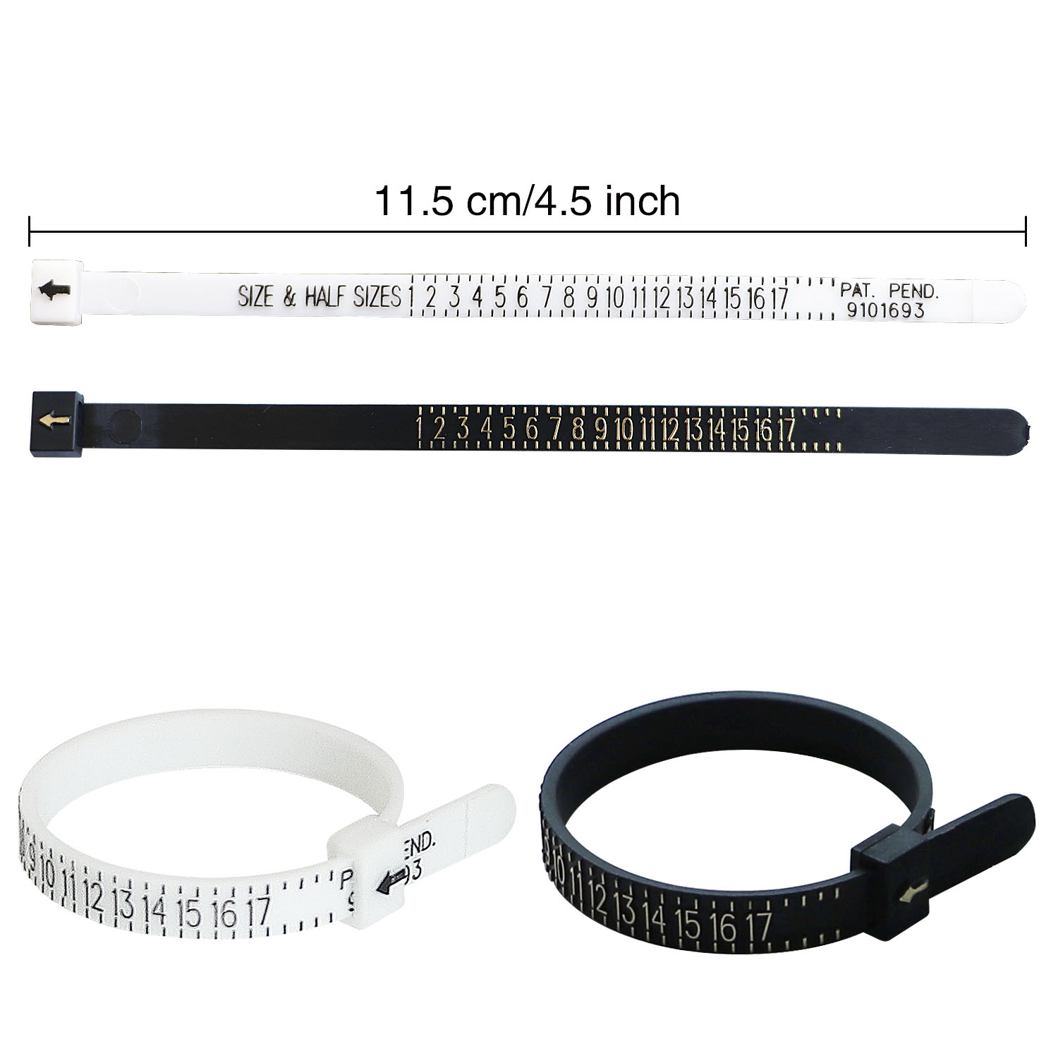 US/UK/EU/HK/JP Ring Sizer Fing – Jewelry Making Uk Bewertung und Preis