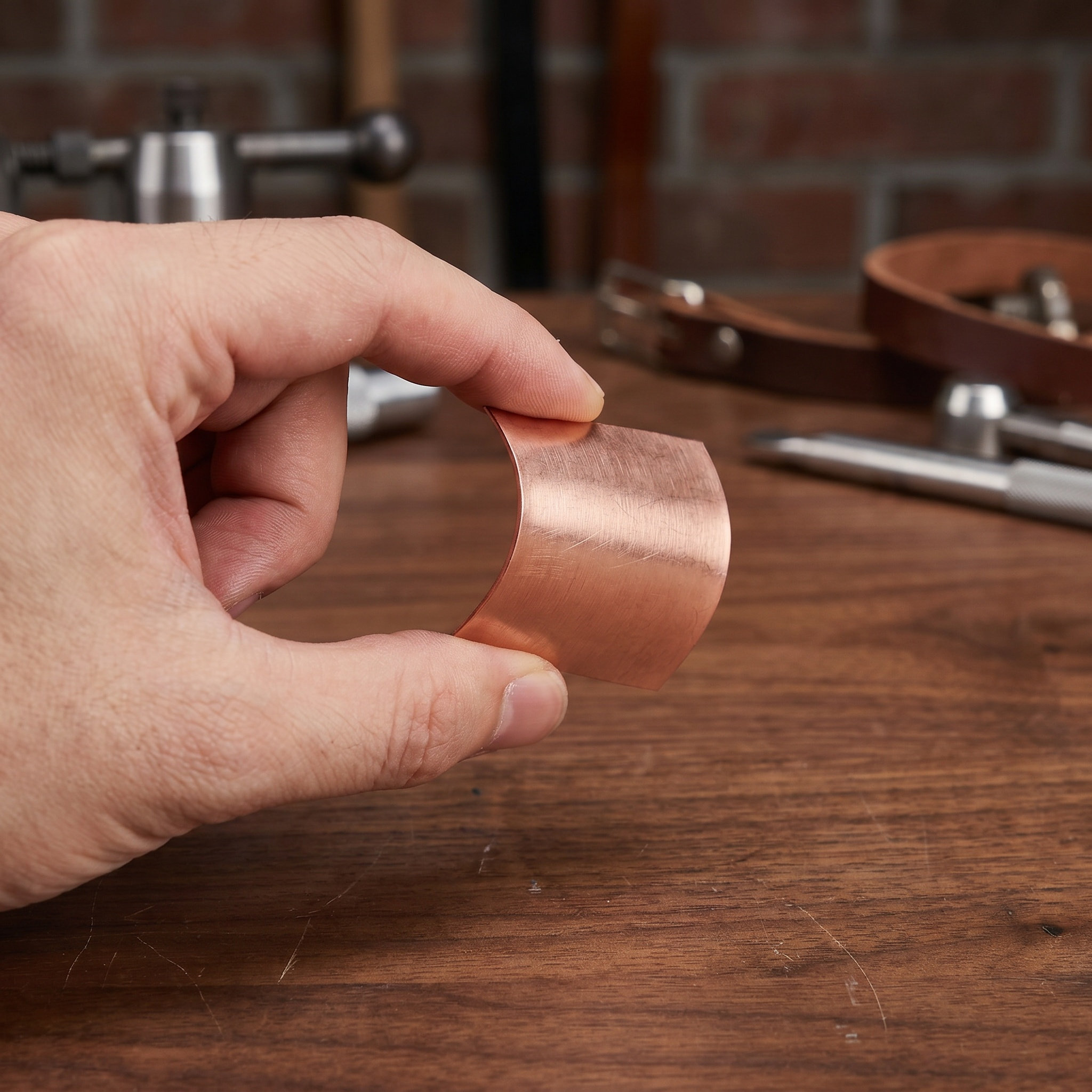4 Stück Kupferplatten, reines, – Jewelry Making Tools Bewertung und Preis