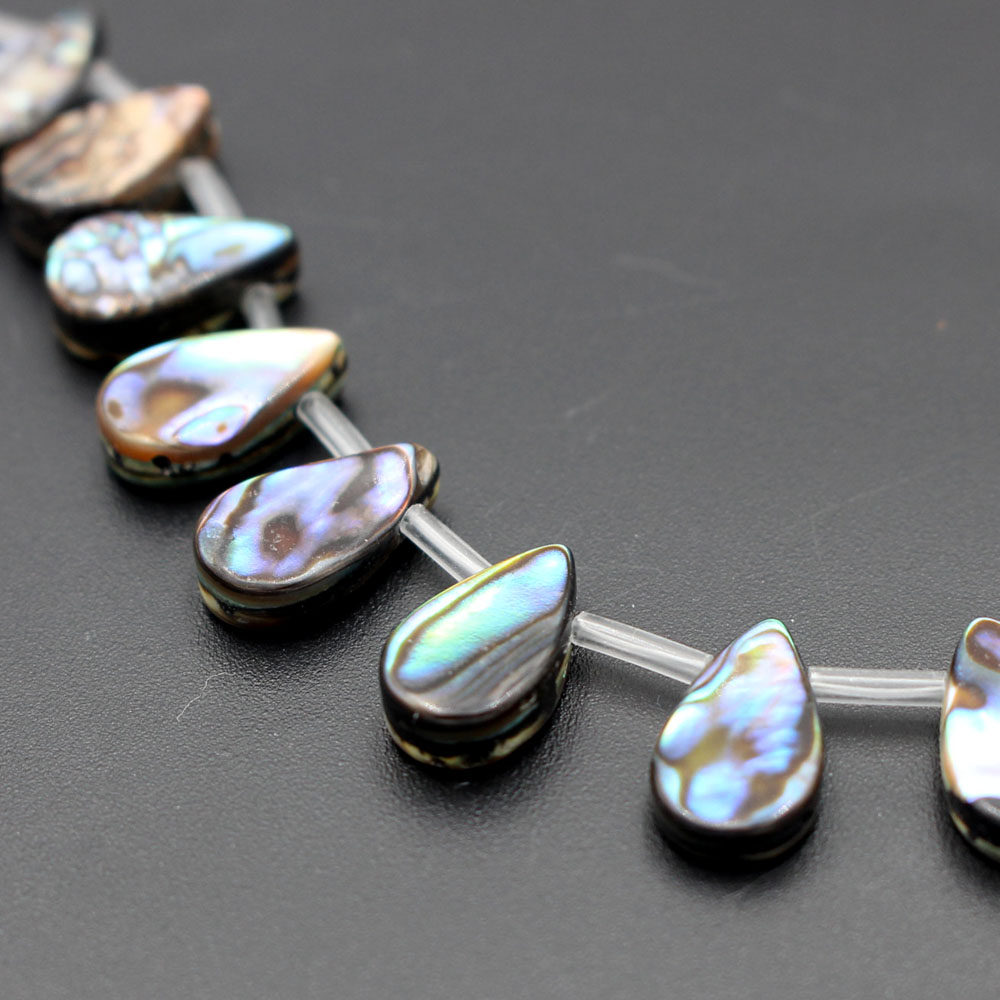 1 Strang 8x12mm tropfenförmige – Jewelry Making New Zealand Bewertung und Preis