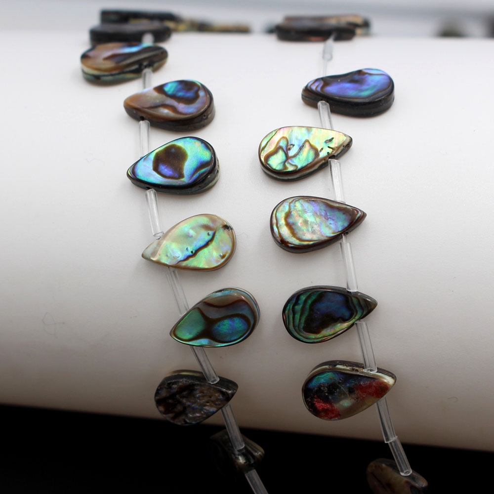 1 Strang 8x12mm tropfenförmige – Jewelry Making New Zealand Bewertung und Preis